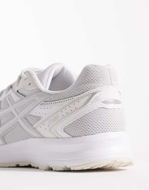 Asics - Jog 100S - Hvide/skygrå sneakers, 3 af 5