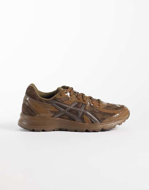 Asics – Jog 100S – Sneaker in Brown Storm/Brown Storm - view 1