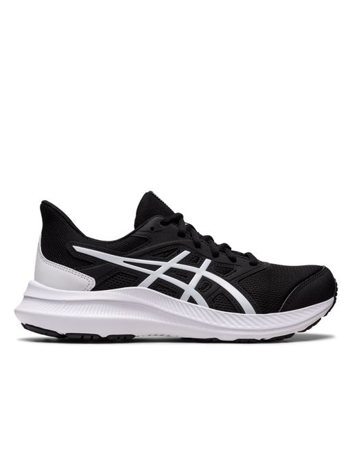 Asics – Jolt 4 – Czarno-białe buty sportowe do biegania