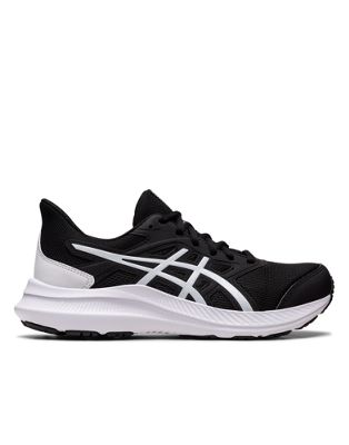 Asics Jolt 4 running trainers in black and white