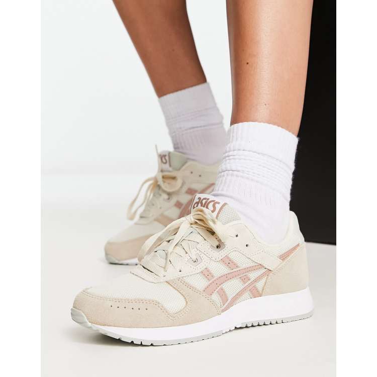 ASICS Lyte Classic Sneakers bianche e rosa ASOS