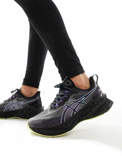 Asics Novablast 3 LE running trainers in black ASOS