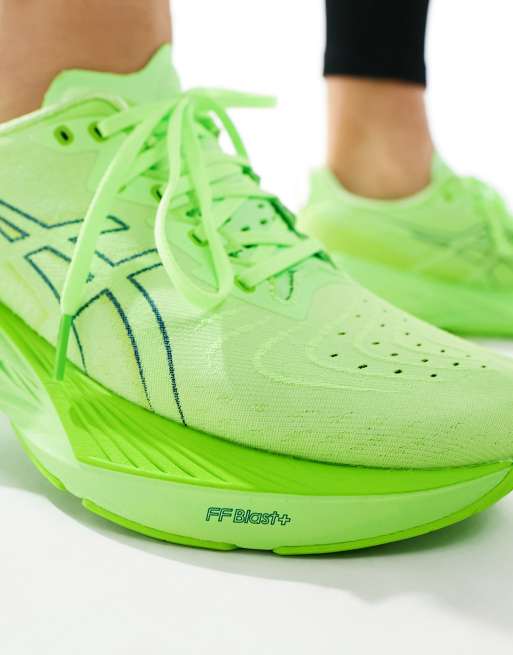 Basket asics fille clearance verte