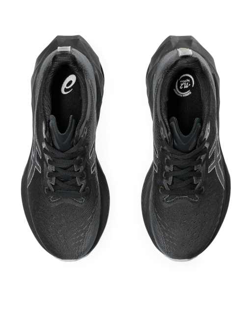 Asics – Novablast 4 – Buty do biegania w kolorze czarnym i grafitowo-szarym, 4 z 4