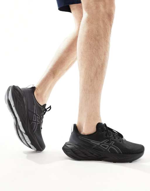 Asics - Novablast 4 - Hardloopschoenen in zwart met grafiet-grijs, 5 van 6