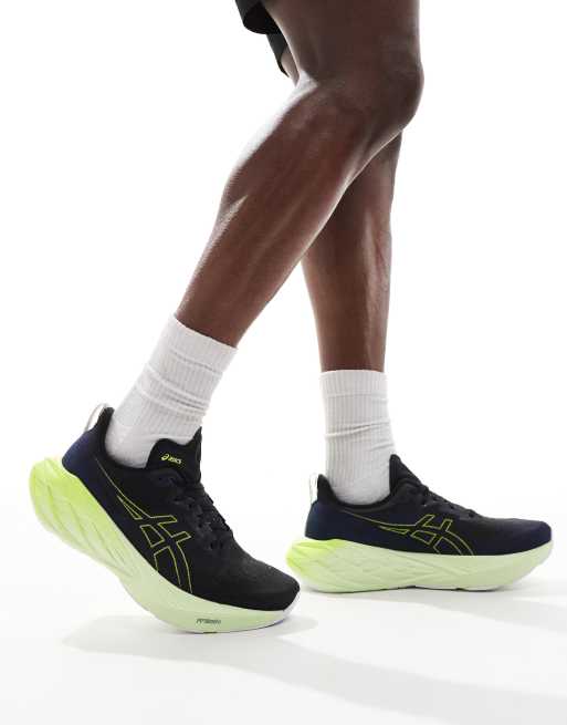 Asics neon trainers best sale