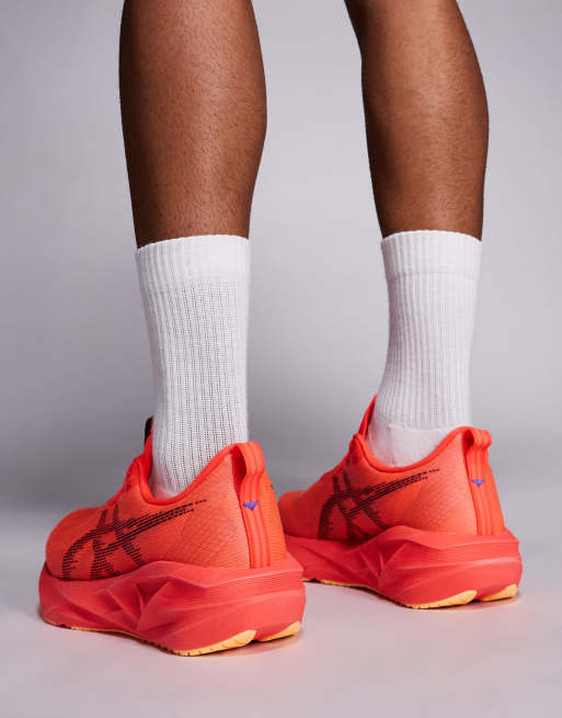 Asics - Novablast 5 - Baskets de course - Rouge vif et violet Edo, 5 de 5