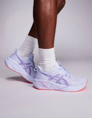 asics TOKYO スイムウェア 紫 Asics Novablast 5 Tokyo running trainers in blue fade and edo