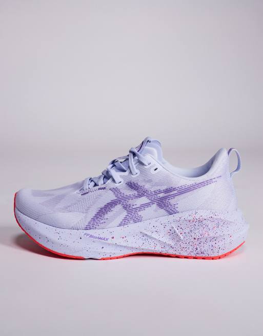 Asics Novablast 5 Tokyo running trainers in blue fade and edo