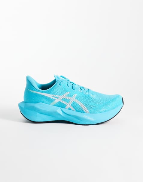 Asics Novablast 6 Laufsneaker in Aquablau - view 1