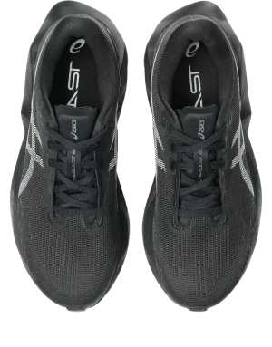 Asics Novablast 6 running trainers in triple black