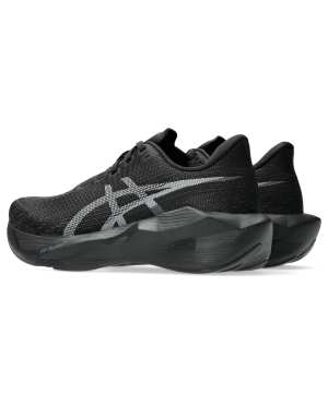 Asics Novablast 6 running trainers in triple black