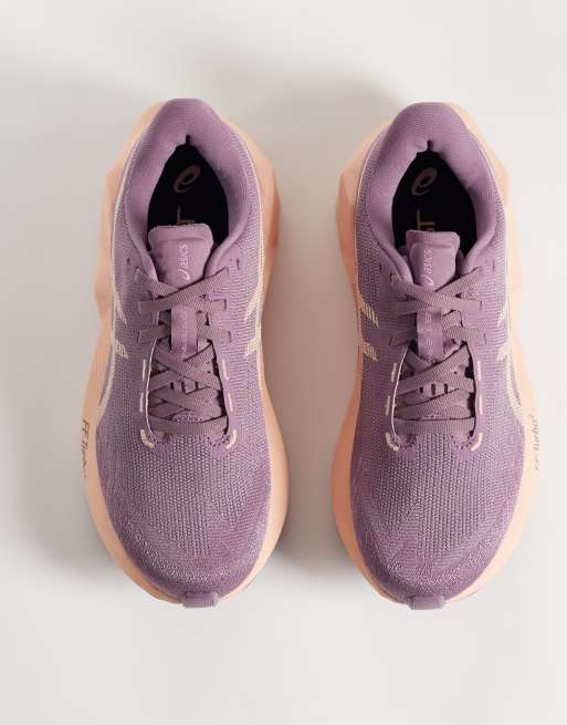 Asics Novablast 6 sneakers da corsa in malva polveroso e corallo, 2 di 5