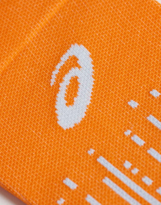 Asics – Performance Run – Crew-Socken in Himmelblau/Sun Peach, 2 von 3