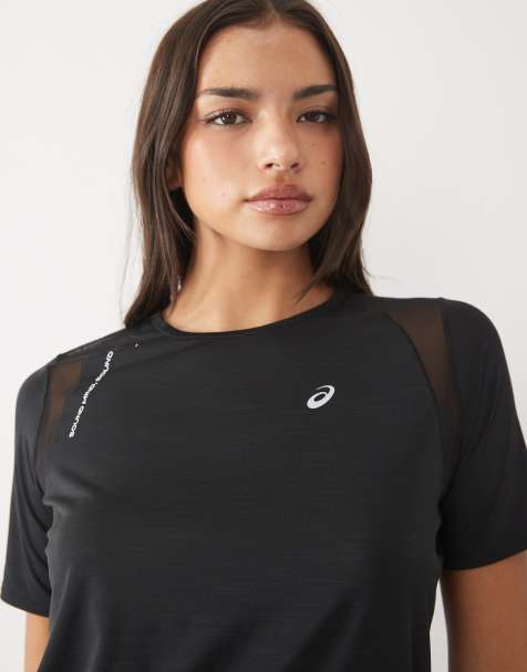 Asics performance t-shirt in black - view 1