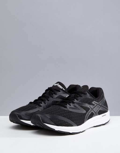 liebre escolta Amoroso Asics Running amplica sneakers in black t825n-9090 | ASOS