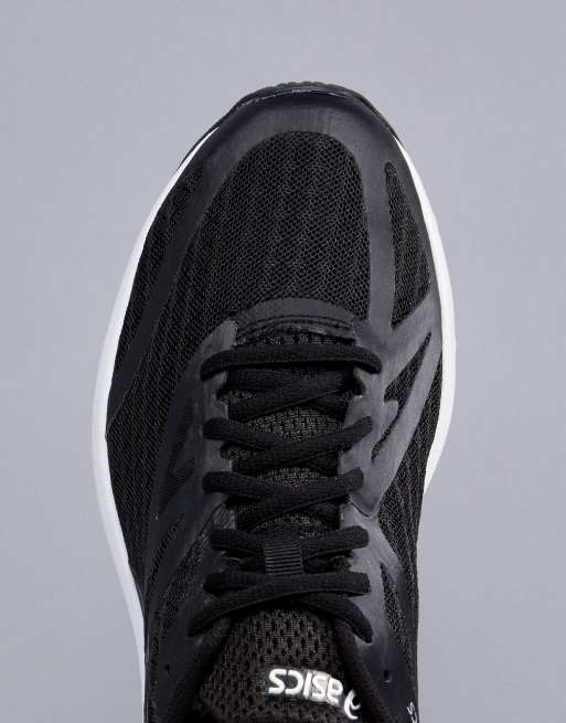 Asics Running amplica trainers in black t825n 9090