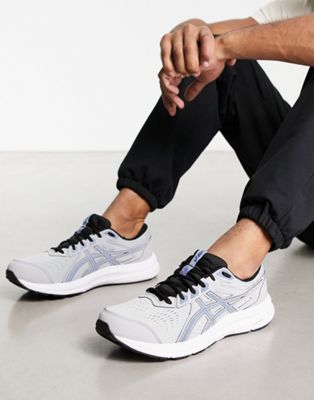 Asics Running Gel-Contend 8 trainers in grey and blue
