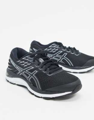 asics trainers black