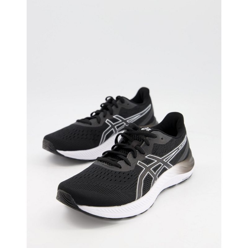 Asics - Running Gel Excite 8 - Sneakers nere e bianche