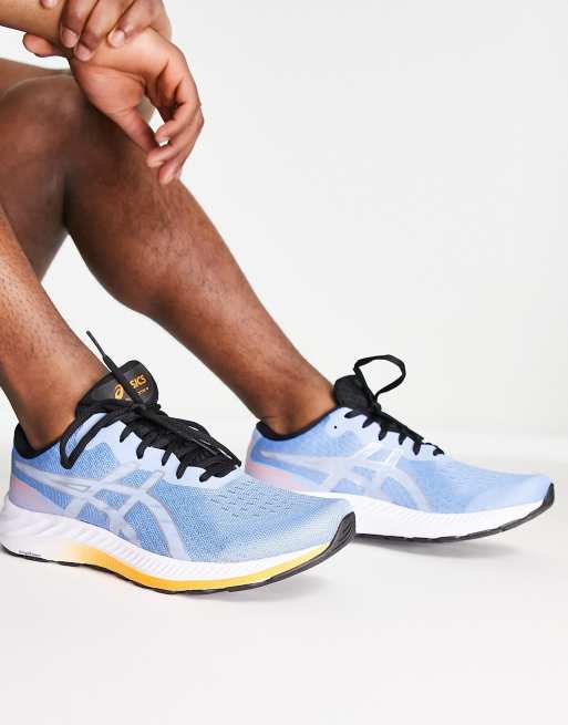 Asics blu shop e arancioni