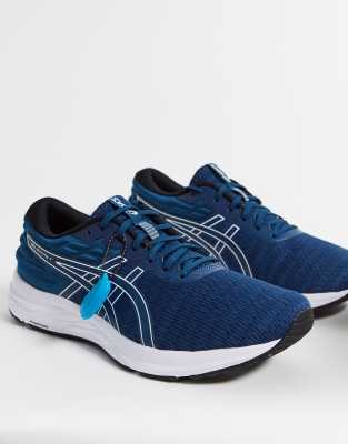 asics blue trainers