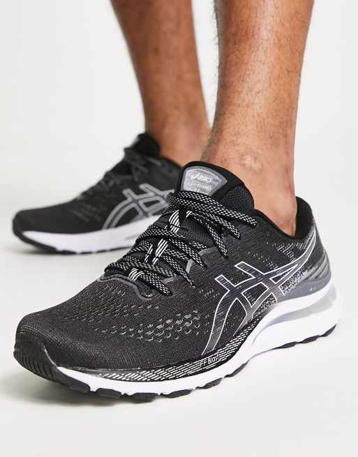 Asics kayano shop running black