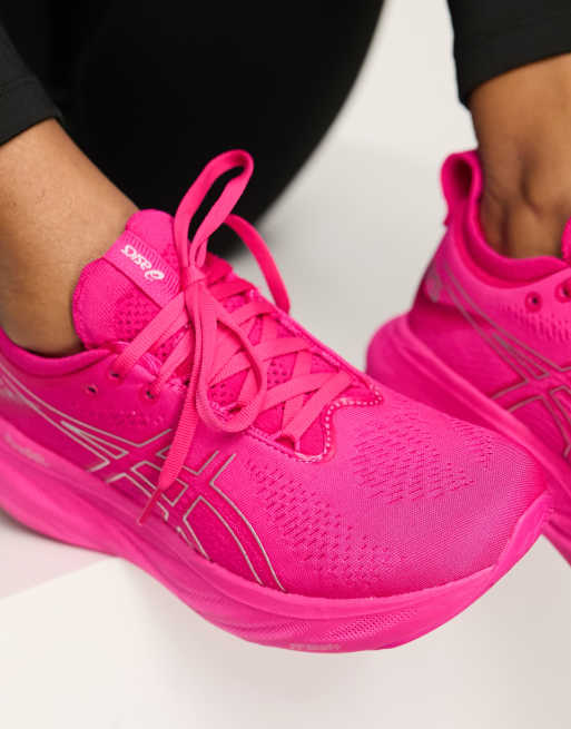 Asics nimbus best sale pink