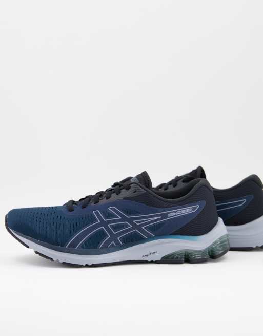 Asics Running Gel Pulse 12 trainers in navy ASOS