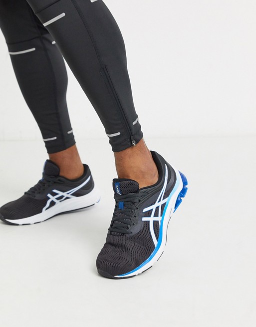 Asics Running gel pulse trainers in grey