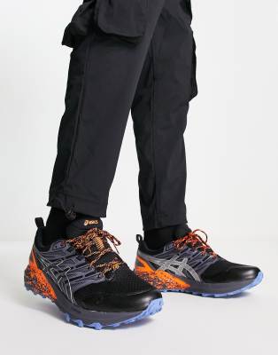 Asics Running Gel-Trabuco Terra trainers in black  - ASOS Price Checker