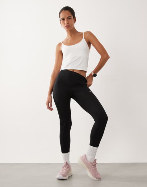 Asics running leggings in black - view 1