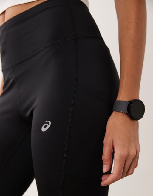 Asics running leggings in black, 4 of 5