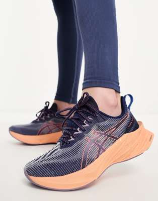 Asics Running Novablast 3 LE chunky trainers with contrast sole in ...