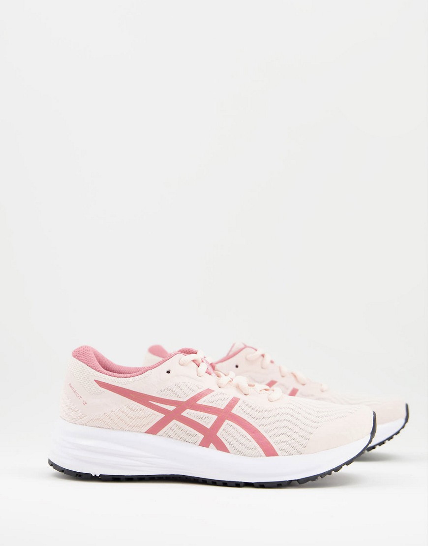 Asics Running Patriot 12 trainers in blush pink