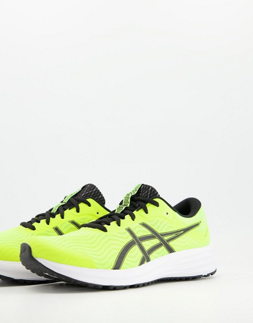 Asics Running Patriot 12 trainers in yellow and black