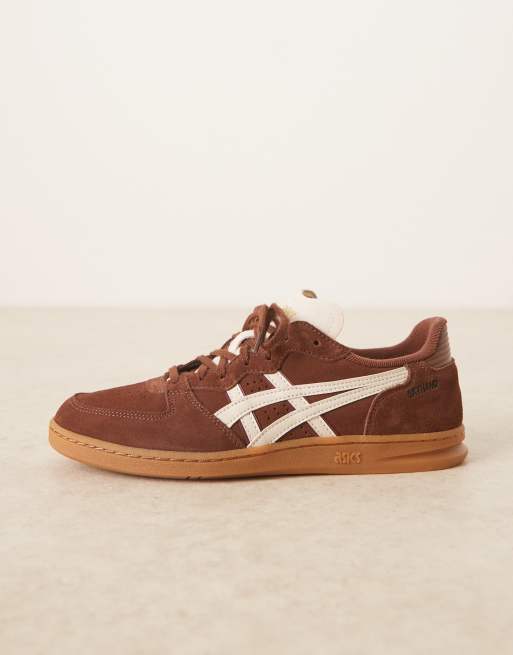 Asics - Skyhand OG - Rødbrune og beige sneakers, 2 af 5