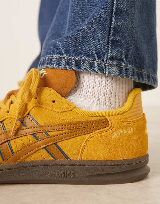 Asics - Skyhand OG - Sneakers gialle e arancioni, 3 di 5