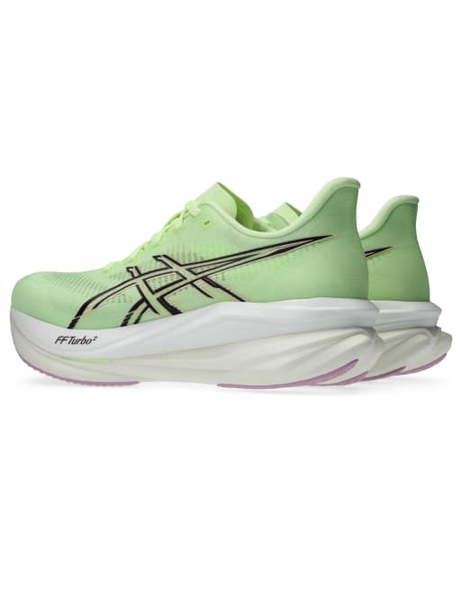 ASICS Sonicblast 2 running trainers in illuminate yellow, 2 of 4