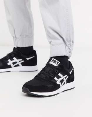 asics lyte trainer black