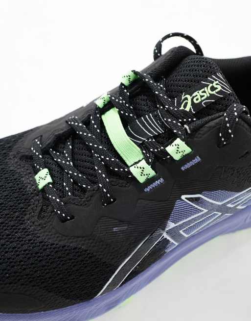 Asics - Trabuco Terra 2 - Baskets de trail et course - Noir et bleu clair, 5 de 5