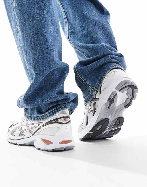 Asics Unisex – Gt-2160 – Biało-srebrno-różowe buty sportowe, 3 z 4