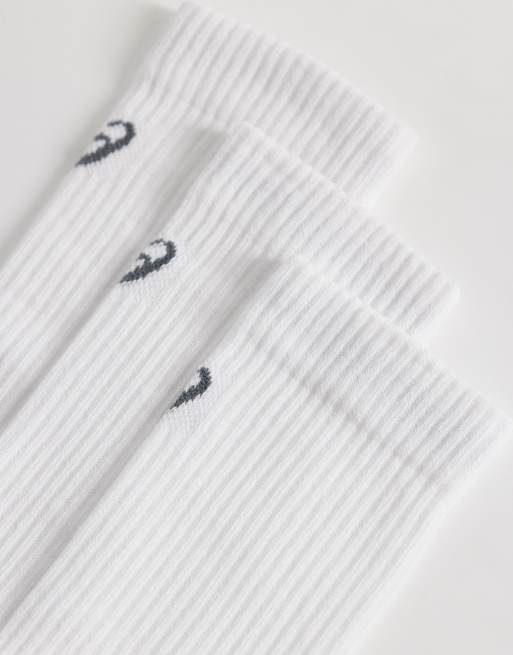 Asics – Vita sportstrumpor, 3-pack, 3 av 3