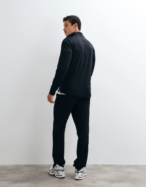 Asics woven running trousers in black, 5 of 5