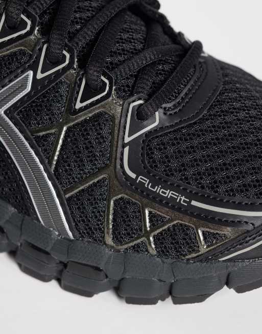 Asics - zapatillas de deporte Gel-Kayano 20 en negro y gris, 5 de 5