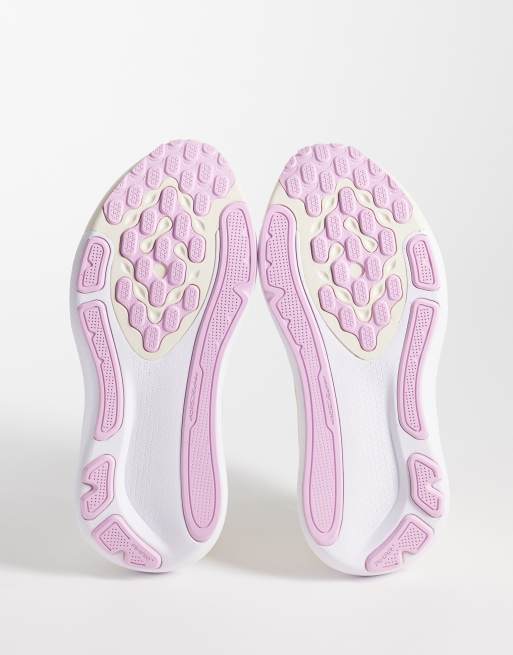 Asics - zapatillas de running Gel-Kayano 33 en blanco y lila difuso, 5 de 5