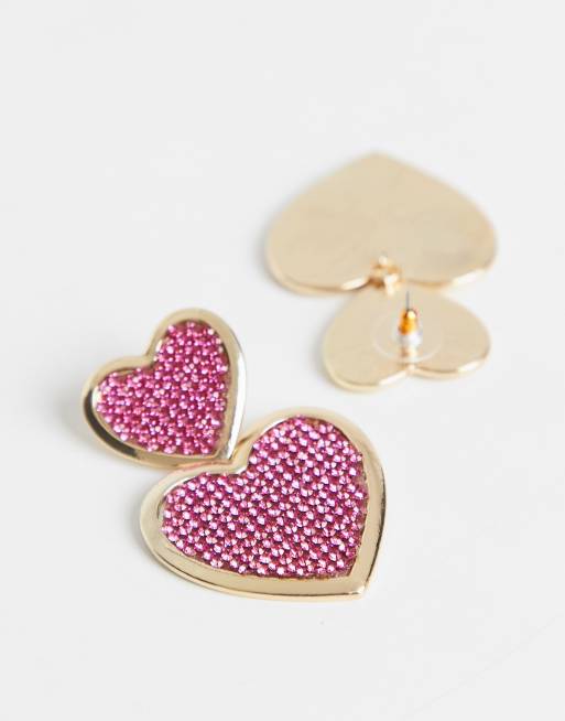 Asos rose store gold earrings