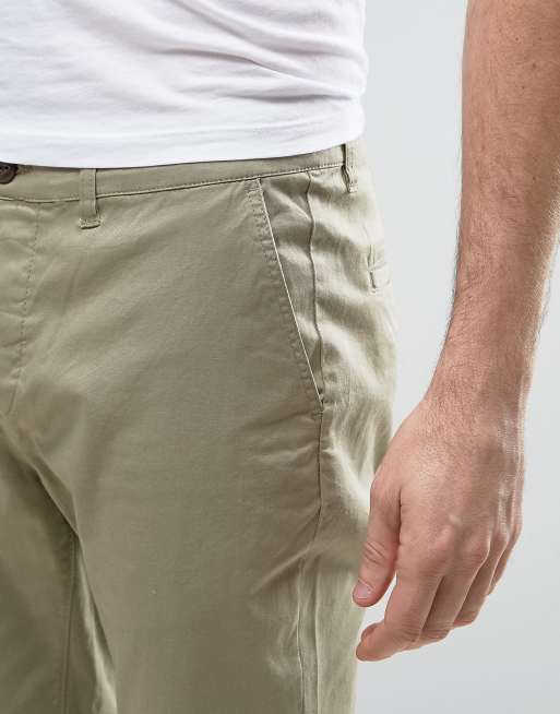 ASOS 2 Pack Skinny Chinos In Navy & Light Stone SAVE, 3 van 4