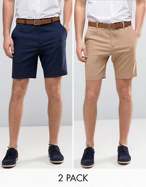 Men's Tailored Shorts | Suit Shorts For Men | ASOS
