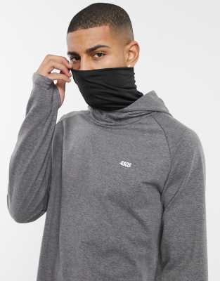 hoodie with neck warmer